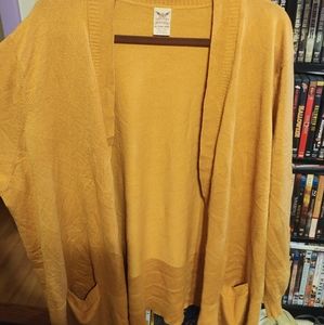 Mustard cardigan
